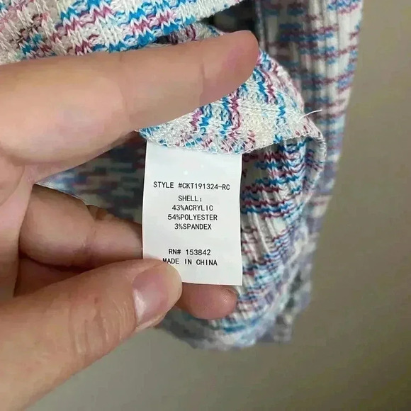 Code X Space Dye Pullover Sweater Size Large - Picture 8 of 8